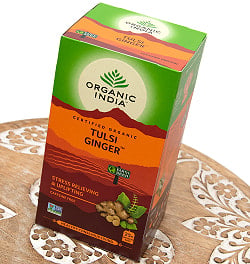 トゥルシーティ ジンジャー TULSI GINGER(25包) 【Organic India】 - サブ2