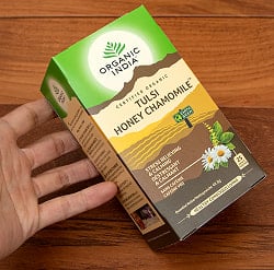 トゥルシーティ ハニー カモミール HONEY CHAMOMILE(25包) 【Organic India】 - サブ4