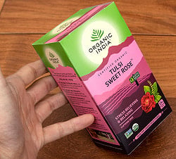 トゥルシーティ　 スイートローズ SWEET ROSE(25包) 【Organic India】 - サブ4