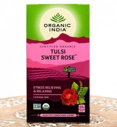 トゥルシーティ  スイートローズ SWEET ROSE(25包) 【Organic India】(FD-LOJ-592)