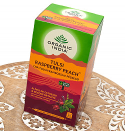 トゥルシーティ　 ラズベリーピーチ PASPBERRY PEACH(25包) 【Organic India】 - サブ2