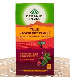 トゥルシーティ  ラズベリーピーチ PASPBERRY PEACH(25包) 【Organic India】