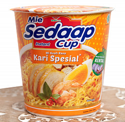 インスタント カップ ヌードル カレースペシャル味 - Mi Kuah Rasa Kari Special  【Mie Sedaap】 の商品写真