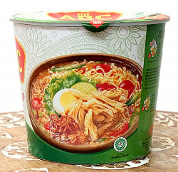 ピリ辛チキン風味 ソトアヤム味 インスタントラーメン - Soto Ayam【ABC】の商品写真