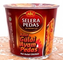 【ABC】Gulai Ayam Pedas Cup インスタントカップヌードル グライアヤムプダス味 激辛チキンカレー味