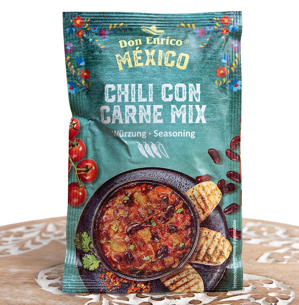 ドンエンリコ　チリコンカーン　【Don　Enrico　MIX　CHILI　シーズニングミックス　CARNE　CON　40g　Mexico】　の通販