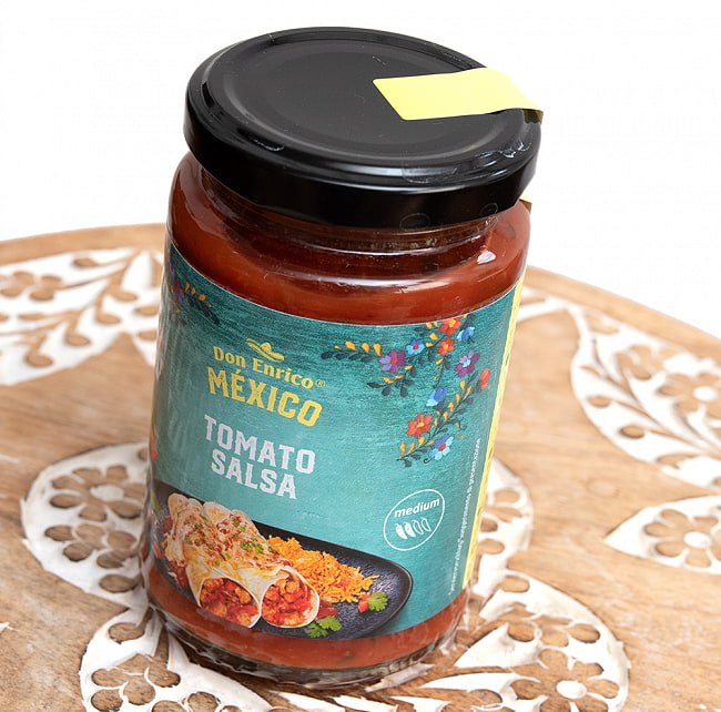 ドンエンリコ　トマトサルサソース - TOMATO SALSA 200ml 【Don Enrico Mexico】 2 - 斜めから撮影しました