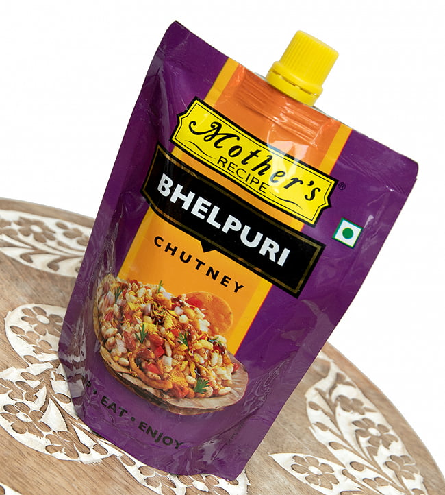 ベルプリチャツネ - BHEL PURI Chutney 200g 【Mother】 2 - 斜めから撮影しました