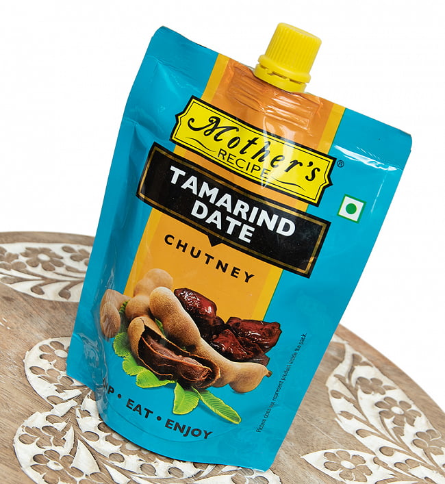 タマリンド デーツ チャツネ - TAMARIND DATE CHUTNEY 200g 【Mother】 2 - 斜めから撮影しました