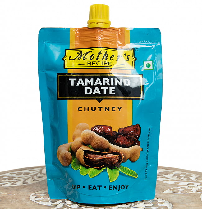 タマリンド デーツ チャツネ - TAMARIND DATE CHUTNEY 200g 【Mother】の写真1枚目です。全体写真ですインド料理,インド,チャツネ,ハラル,ピュアベジ,チャトニ