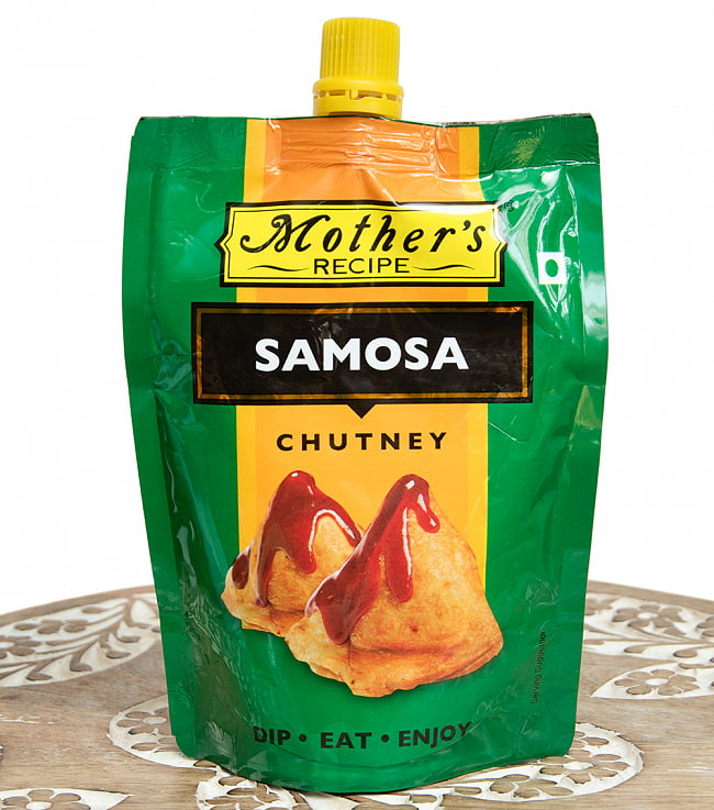 サモサチャツネ - SAMOSA Chutney 200g 【Mother】の写真1枚目です。全体写真ですインド料理,インド,チャツネ,ハラル,ピュアベジ,チャトニ