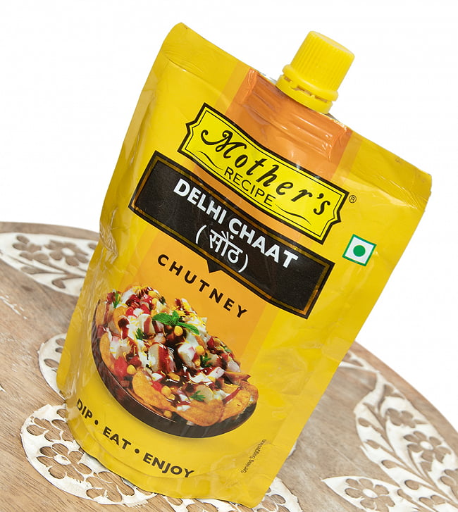 デリー チャート チャツネ - DELHI CHAAT Chutney 200g 【Mother】 2 - 斜めから撮影しました