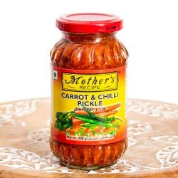 〔300g〕にんじんと唐辛子のアチャール(ピクルス)【Mother's】