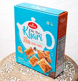クミン味 カリ パイ(200g) - Tea Time Khari WHOLE JEERA CRISPY PUFFS - チャイと一緒に食べるスパイス味のパイ - サブ2