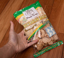 〔低糖質!スナック〕チチャロン バラット - 豚皮の唐揚げ CHICHARON BALAT Regular 〔Pork-King〕 糖質オフ 国産 - サブ4