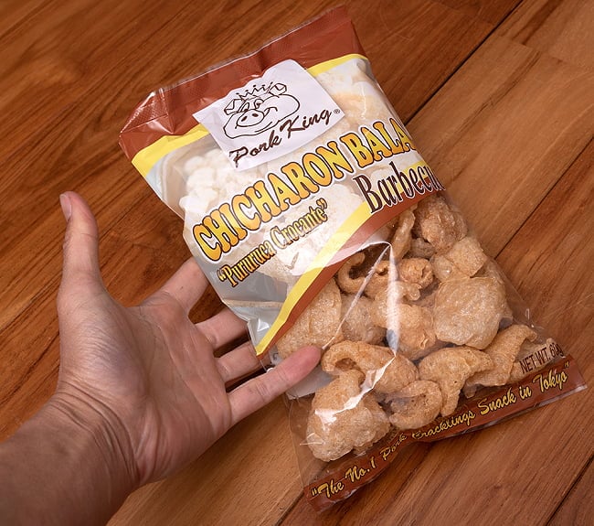 〔低糖質！ロカボスナック〕チチャロン バラット - 豚皮の唐揚げ  CHICHARON BALAT Barbecue 〔Pork-King〕　糖質オフ　国産 4 - 