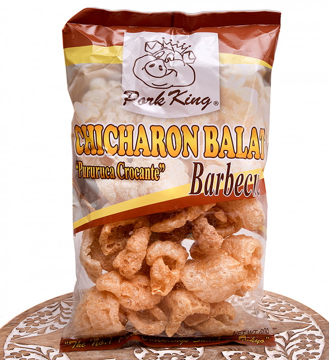 ランキング 2位:〔低糖質！ロカボスナック〕チチャロン バラット - 豚皮の唐揚げ  CHICHARON BALAT Barbecue 〔Pork-King〕　糖質オフ　国産