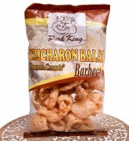 〔低糖質!ロカボスナック〕チチャロン バラット - 豚皮の唐揚げ  CHICHARON BALAT Barbecue 〔Pork-King〕 糖質オフ 国産(FD-SNK-275)