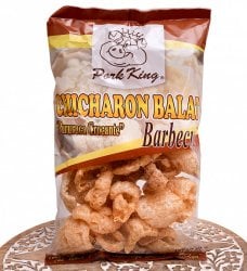〔低糖質!ロカボスナック〕チチャロン バラット - 豚皮の唐揚げ  CHICHARON BALAT Barbecue 〔Pork-King〕 糖質オフ 国産