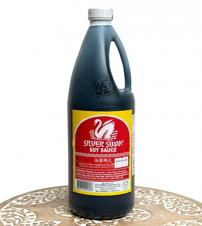 シルバースワン ソイソース 醤油 - SILVER SWAN SOY SAUCE 油醤鵝天[1L]の写真醤油,ソイソース,アジア ソイソース,ソース,調味料