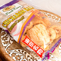 〔低糖質！ロカボスナック〕チチャロン バラット - 豚皮の唐揚げ  CHICHARON BALAT ホット & ビネガー 〔Pork-King〕　糖質オフ　国産 - サブ2