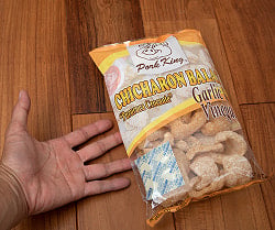 〔低糖質！ロカボスナック〕チチャロン バラット - 豚皮の唐揚げ  CHICHARON BALAT ガーリック & ビネガー  〔Pork-King〕　糖質オフ　国産 - サブ5