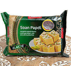 インドのお菓子  ソーン パブディ カルダモン味 - SOAN PAPDI ELAICHI[Cheeda's](FD-SNK-290)