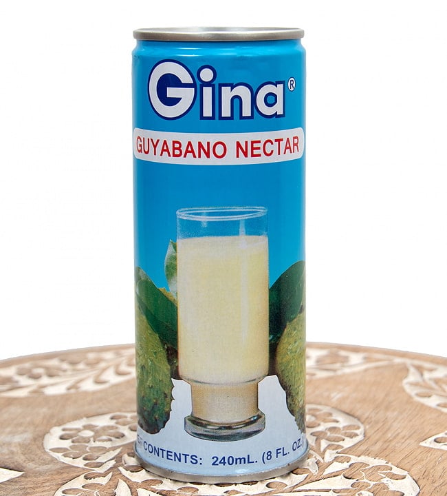 グアバノ(サワーソップ) ドリンク - GUYABANO NECTAR[240ml]の写真サワーソップ,グヤバノ,ジュース,フィリピンのドリンク,フィリピン,ドリンク