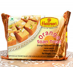 インドのお菓子  ソーン パブディ オレンジ味 - SOAN PAPDI Orange Soan Treat 250g [Hardiram