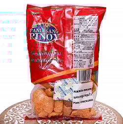 〔低糖質！ロカボスナック〕チチャロン バラット - 豚皮の唐揚げ  辛口 CHICHARON BALAT HOT&SPICY 〔Pork-King〕　糖質オフ　国産 - サブ4