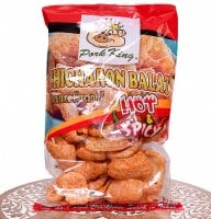 〔低糖質!ロカボスナック〕チチャロン バラット - 豚皮の唐揚げ  辛口 CHICHARON BALAT HOT&SPICY 〔Pork-King〕 糖質オフ 国産(FD-SNK-305)