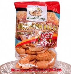 〔低糖質！ロカボスナック〕チチャロン バラット - 豚皮の唐揚げ  辛口 CHICHARON BALAT HOT&SPICY 〔Pork-King〕　糖質オフ　国産