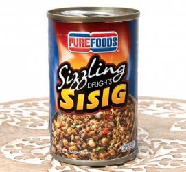 フィリピン料理 シシグの缶詰 - SIZZLING DELIGHT SISIG[150g]
