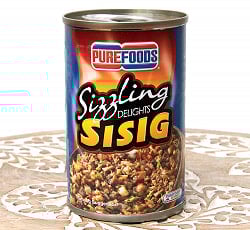 フィリピン料理 シシグの缶詰 - SIZZLING DELIGHT SISIG[150g]の商品写真