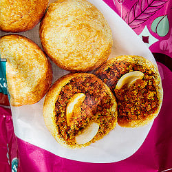 インドのお菓子 ゴルカチョリ - Gol Kachori - サブ3