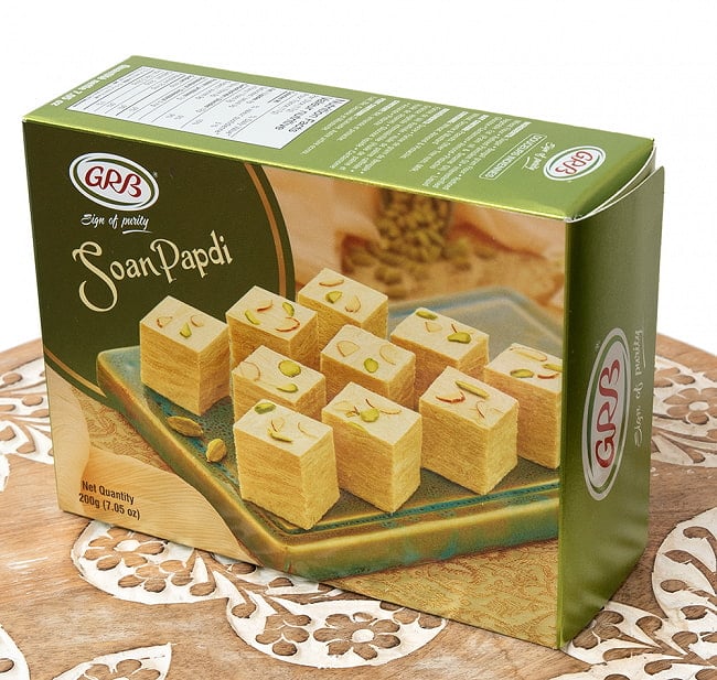 インドのお菓子 ソーンパブディ - SOAN PAPDI 200g【GRB】 2 - 斜めから撮影しました