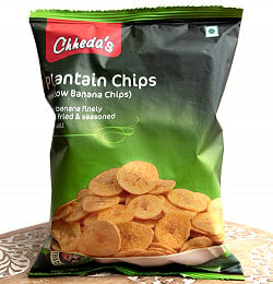 【送料無料・15個セット】小さなバナナをココナッツオイルで揚げた - Yellow Banana Chips 170g【Chhedas】の写真