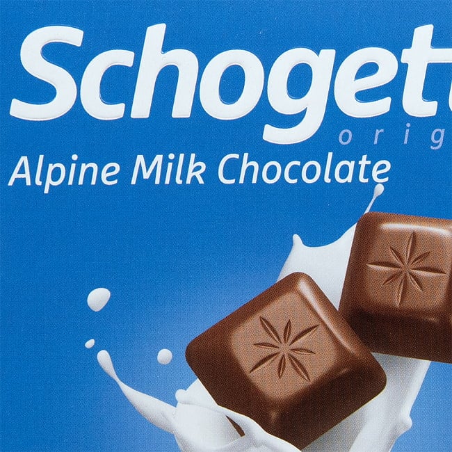 〔TRUMPF〕ドイツ製　トランフのチョコレート　人気のSchogettenシリーズ - アルパイン ミルク チョコレート 100gの写真TRUMPF,チョコレート,お菓子,冬季限定