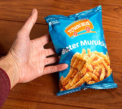 バターとクミンが香るシンプルなお味の南インドスナック - バタームルク Butter Murukku 150g【TOWNBUS】 - サブ4