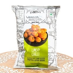 MR.MAKHANA LIME and Chilli ライム&チリ インド発祥のスーパーフード(FD-SNK-364)