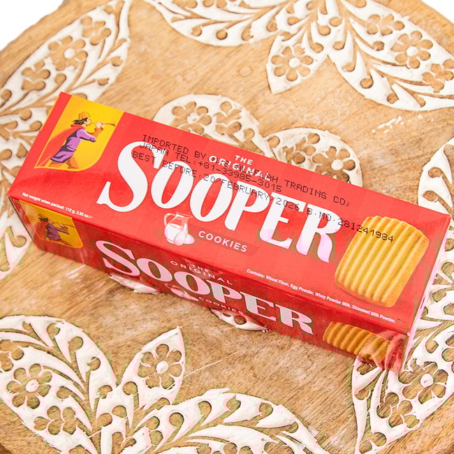 パキスタンのクッキー Sooper オリジナル 3 - パッケージ拡大