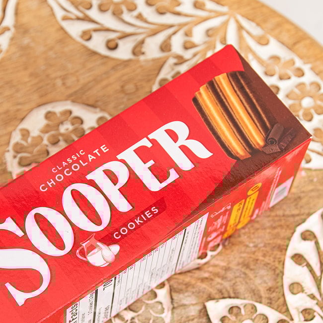 パキスタンのクッキー Sooper チョコレート 3 - パッケージ拡大