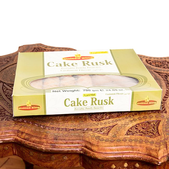 パキスタンのラスク Cake Rusk カルダモン 大入り700g【United King】 5 - 異国情緒たっぷり。
