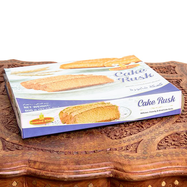 パキスタンのラスク Cake Rusk 大入り600g【United King】 5 - 立派な箱入り