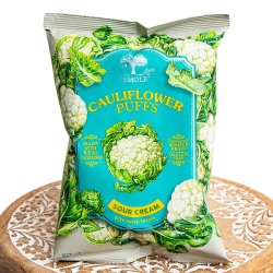 タイのヘルシーチップス カリフラワーパフ サワークリーム【TEMOLE】