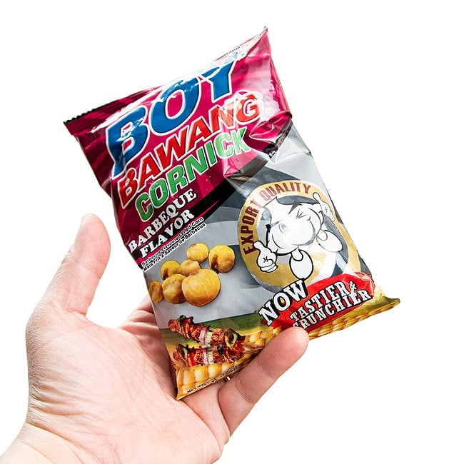フライドコーンスナック バーベキューフレーバー90g 【ボーイバワン】  4 - 写真