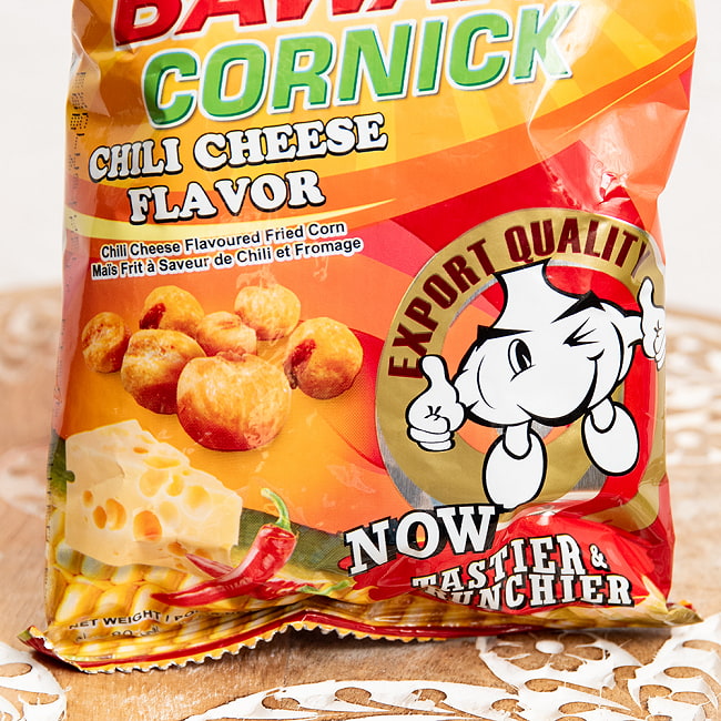 フライドコーンスナック チリチーズフレーバー90g 【ボーイバワン】  2 - 写真