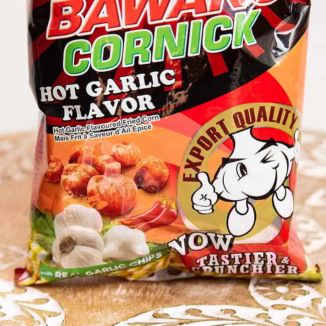 フライドコーンスナック ホットガーリックフレーバー90g 【ボーイバワン】  2 - 写真