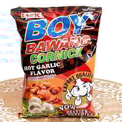 フライドコーンスナック ホットガーリックフレーバー90g 【ボーイバワン】 の商品写真