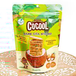 ローストココナッツクラッカー オリジナル 50g【COCOOL】の商品写真